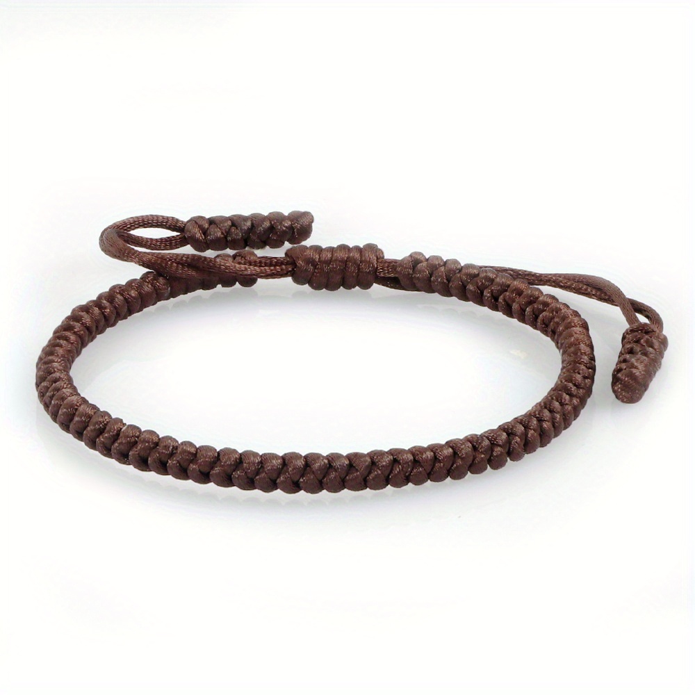 Waterproof Pure Thread Woven Bracelet for Casual Attire